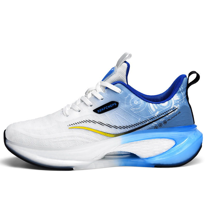 3D Mesh sa gawas nga fashion sports running shoes para sa mga lalaki (3)