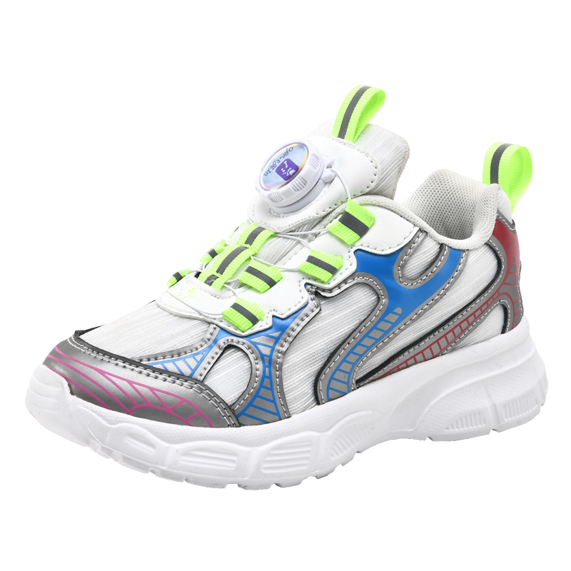 Ji bo Zarokan Keçên Tenîsê Sneaker Kids Chunky Sneaker Bo Boys Girls Tennis Sneaker Running Style Retro (1)